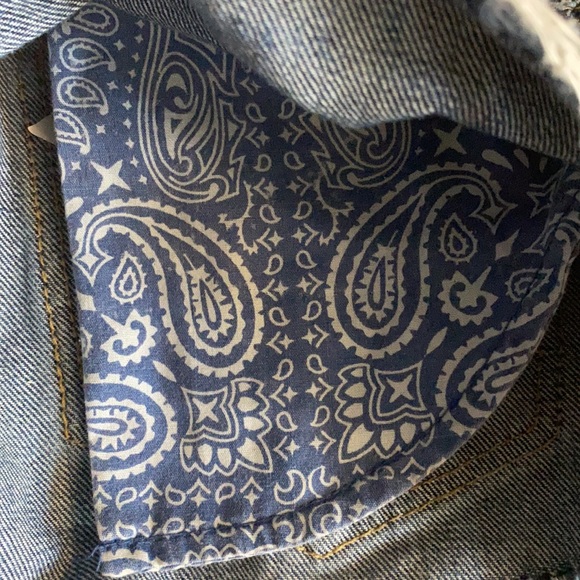 ZARA Trafaluc Denim Jean Shorts Size 2 - Picture 6 of 6